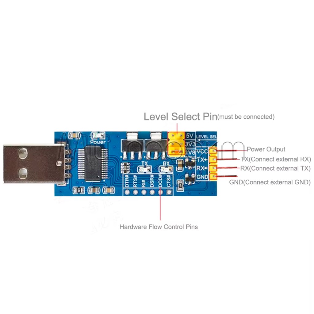 Преобразователь USB-UART FT232RL [USB type A]